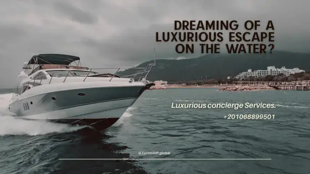 Universal Luxury Boat Rental Banner
